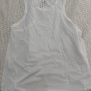 Lululemon White Mesh Performance Tank – Size 6 – NWOT